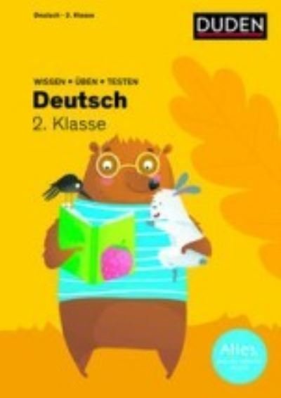 Cover for Holzwarth-raether:wissen · Duden Wissen  Uben Testen: Deutsch 2. Klasse (Paperback Book) (2022)