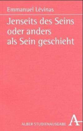 Cover for E. Levinas · Jenseits des Seins (Book) (1998)