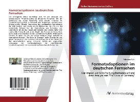 Cover for Fuhr · Formatadaptionen im deutschen Fern (Book)