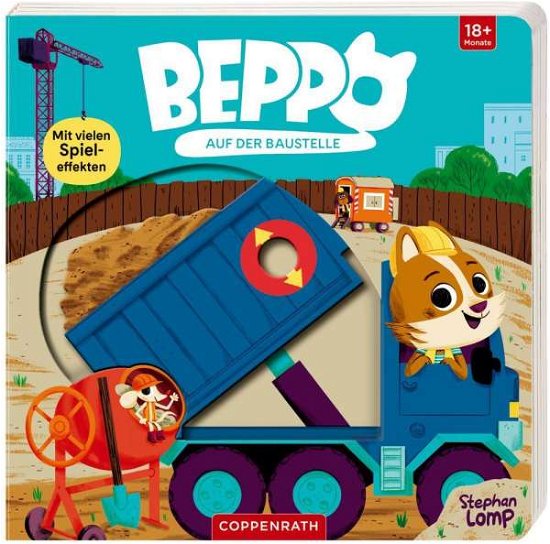 Cover for Stephan Lomp · Beppo auf der Baustelle (Tavlebog) (2021)