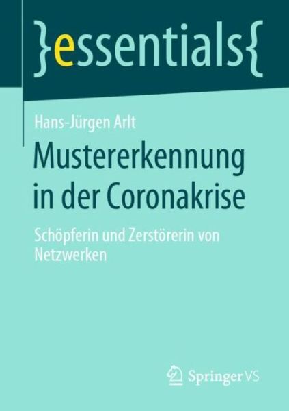 Cover for Arlt · Mustererkennung in der Coronakrise (Book) (2020)