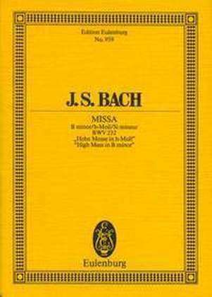 Cover for Johann Sebasti Bach · High Mass in B Minor Bwv 232 (Paperback Book) (1985)