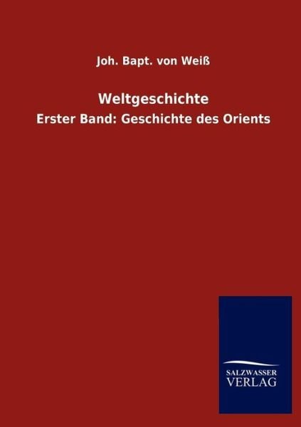 Cover for Joh Bapt Von Weiss · Weltgeschichte (Paperback Bog) [German edition] (2012)