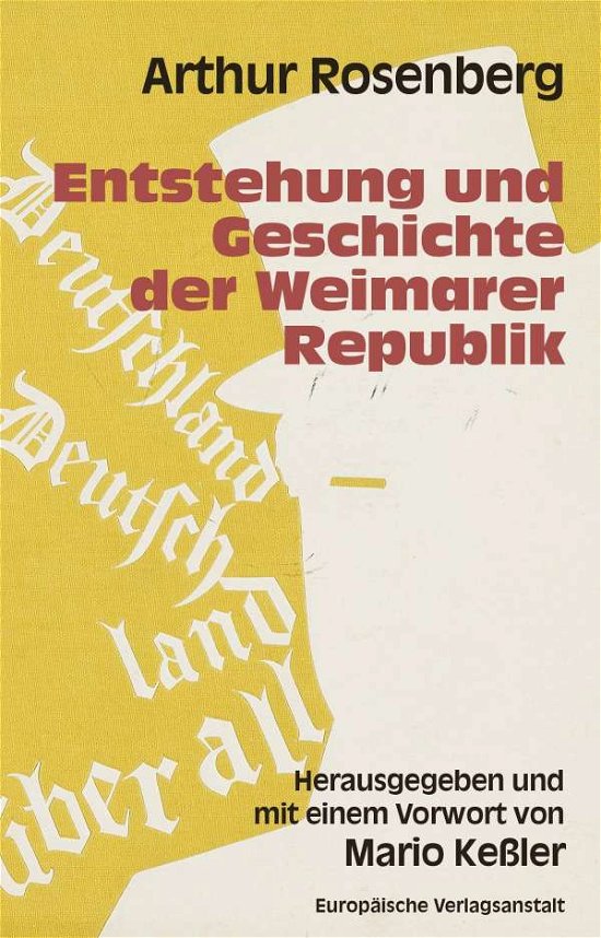 Cover for Rosenberg · Entstehung und Geschichte der (Book)
