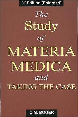 Cover for C M Boger · Study of Materia Medica &amp; Taking the Case (Paperback Book) [3 Revised edition] (2023)