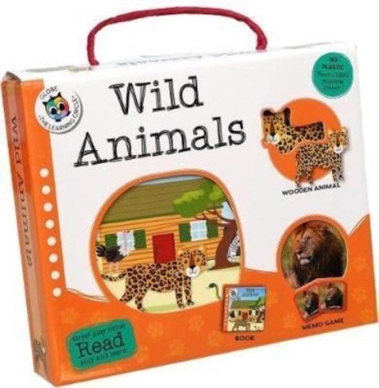 Wild Animals - Go Learn Suitcases - Kirsten Pabol Hansen - Books - Globe - 9788742552018 - March 3, 2022