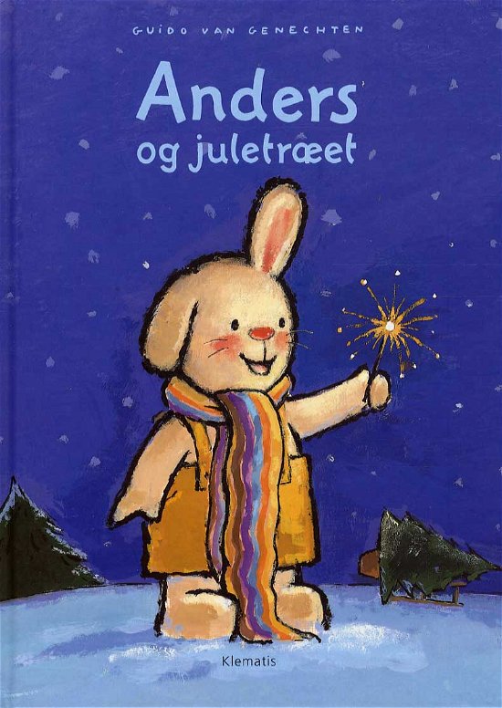 Cover for Guido van Genechten · Anders og juletræet (Bound Book) [1er édition] (2013)