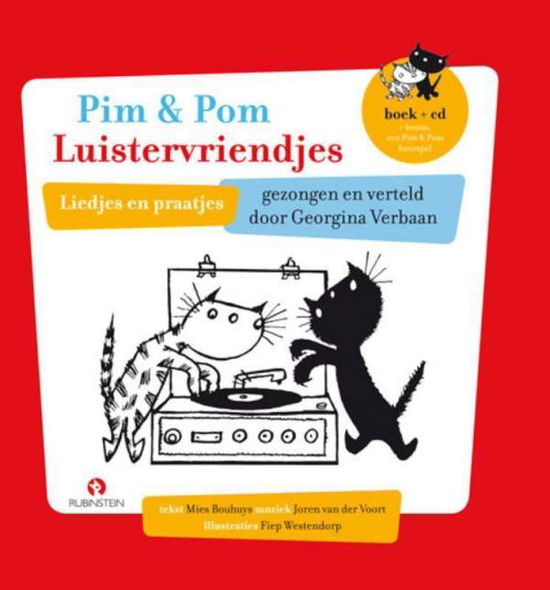 Cover for Pim &amp; Pom · Luistervriendjes - Boek En Cd (CD) (2015)