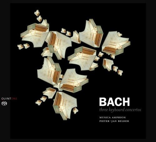 Cover for Musica Amphion · Musica Amphion - P.J. Belder - Bach - Three Keyboard Concertos (CD) (2012)