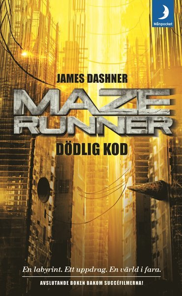 Cover for James Dashner · Maze runner: Maze runner. Dödlig kod (Paperback Bog) (2018)