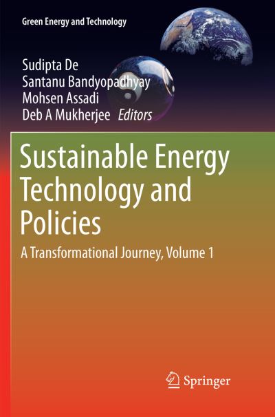 Sustainable Energy Technology and Policies - - Books - Springer Verlag, Singapore - 9789811356018 - January 12, 2019