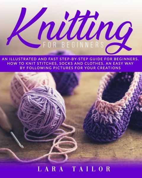 Cover for Lara Tailor · Knitting for Beginners (Paperback Book) (2020)