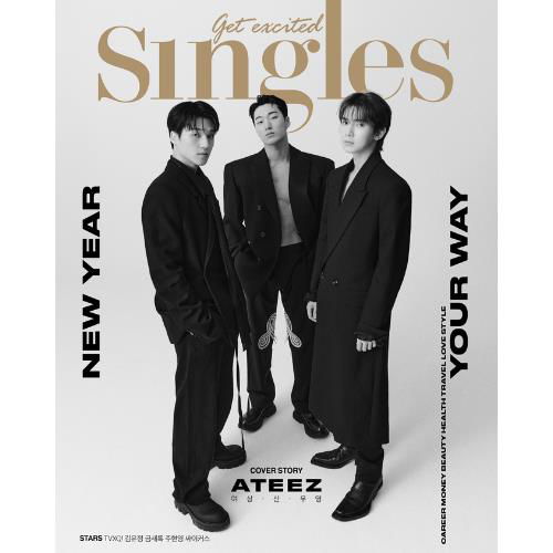 Cover for Ateez · Singles 2024.01 (Blad) [Ateez Trio Cover edition] [A Version] (2023)