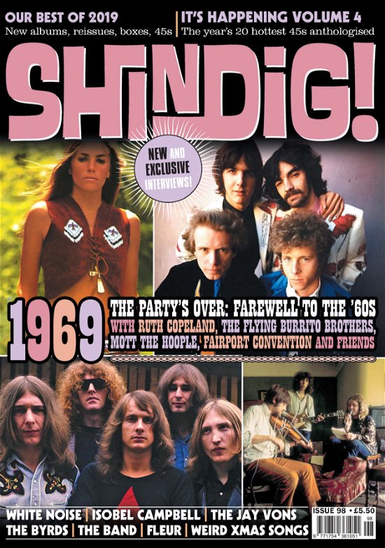Cover for Shindig! · Shindig! 98 (Magazine) (2019)