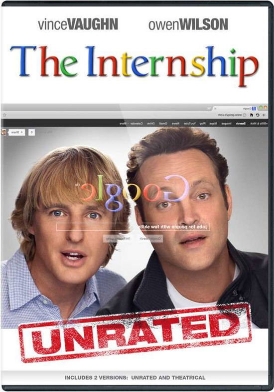 Cover for Internship (DVD) (2013)