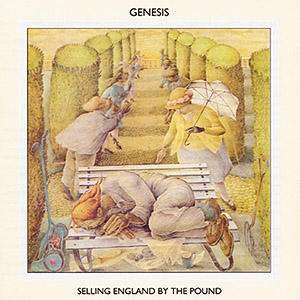 Cover for Genesis · Selling England by the Po (LP) (1990)