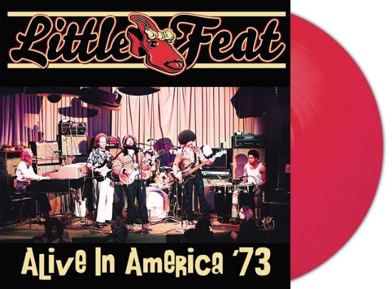 Cover for Little Feat · Alive In America (Coral Red Vinyl) (LP) (2023)