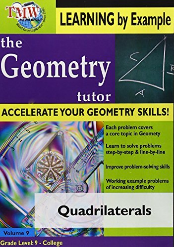 Cover for Geometry Tutor: Quadrilaterals · Geometry Tutor Quadrilaterals (DVD) (2010)
