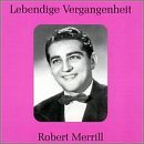 Cover for Merrill · Legendary Voices: Robert Merrill (CD) (2000)