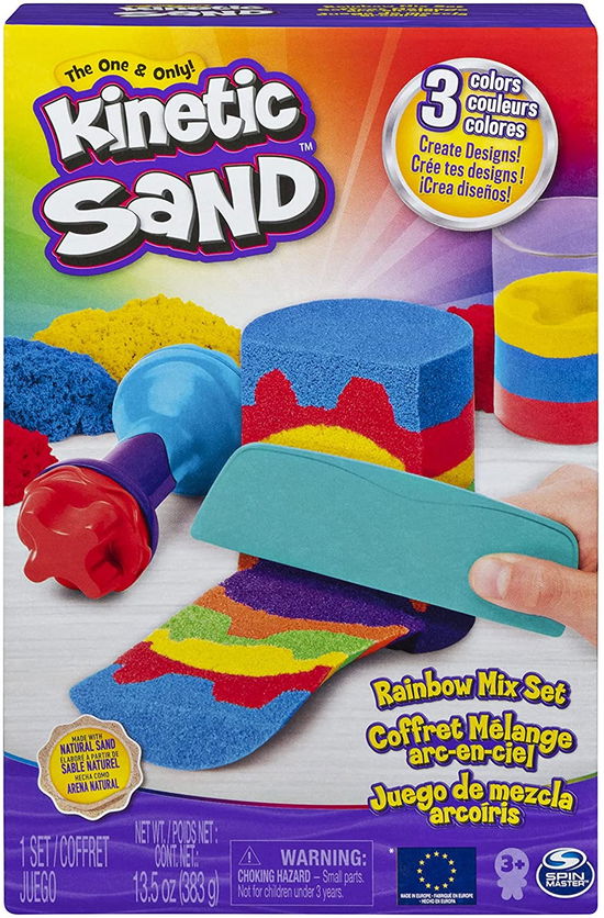 Cover for Kinetic Sand · Rainbow Mix Set (6053691) (Toys)