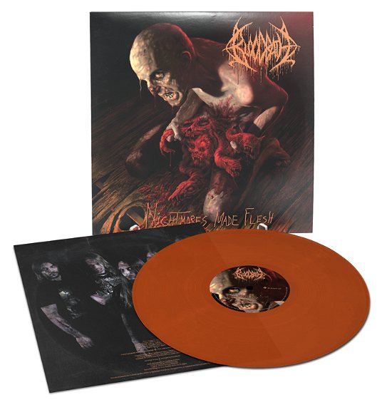 Cover for Bloodbath · Nightmares Made Flesh (LP) [Orange Vinyl edition] (2022)