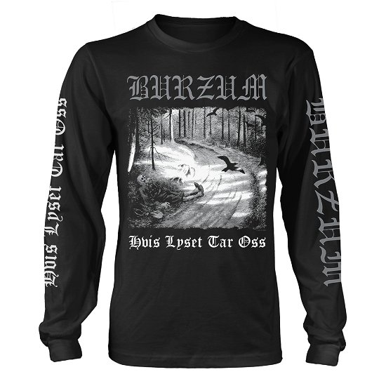 Cover for Burzum · Hvis Lyset Tar Oss (Shirt) [size S] [Black edition] (2018)