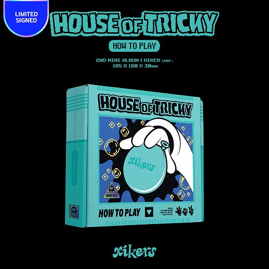 Cover for XIKERS · House of Tricky : How To Play (CD/Merch) [Exclusive Signed US edition] [Hiker Version] (2023)