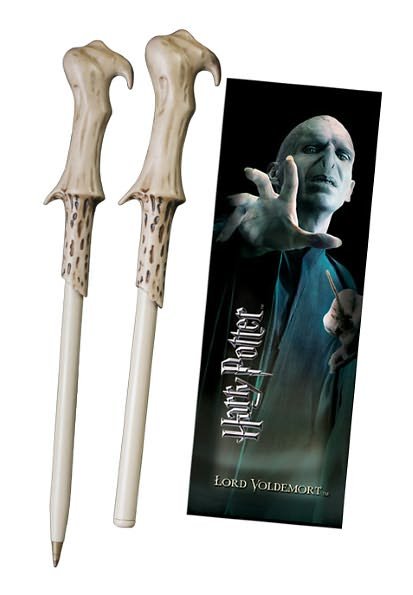 Voldemort Wand Pen And Bookmark - Harry Potter - Merchandise - NOBLE COLLECTION UK LTD - 0812370014019 - 