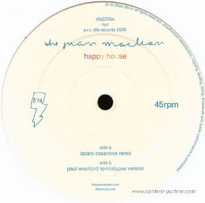 Happy House - Juan Maclean - Musik - DFA RECORDS - 0829732223019 - 7. september 2009