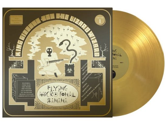 Cover for King Gizzard and the Lizard Wizard · Flying Microtonal Banana (Golden Rattle Snake Edition / 5 Year Ann. Lp) (LP) [Golden Rattle Snake edition] (2022)