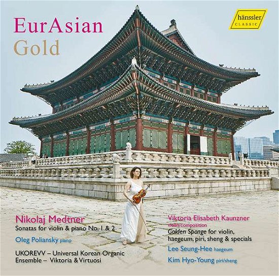 Cover for Poliansky, Oleg / Lee Seung-Hee / Kim Hyo-Young · Eurasian Gold (CD) (2022)