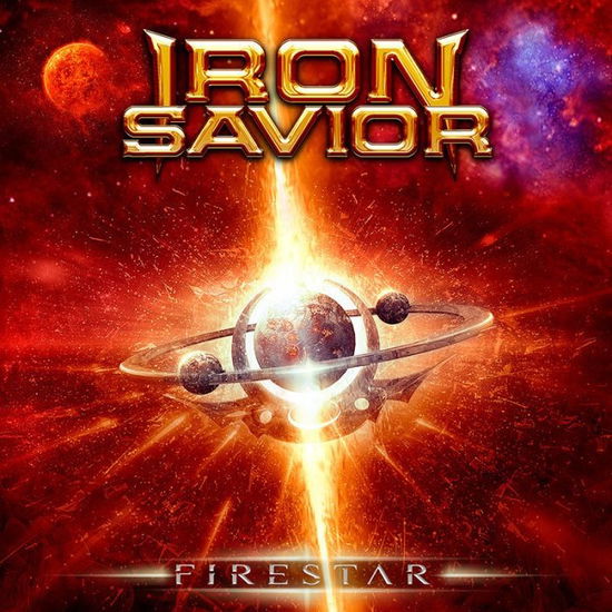 Cover for Iron Savior · Firestar (Orange Vinyl) (LP) [Limited edition] (2023)