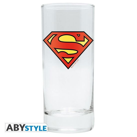 DC COMICS - Glass - Superman Logo - Abystyle - Merchandise - ABYstyle - 3700789219019 - 7. februar 2019