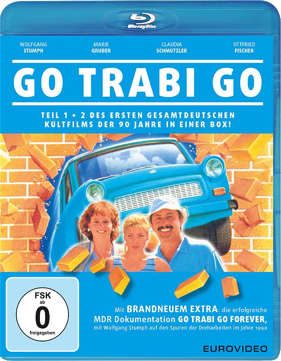 Cover for Stumph,wolfgang / Schmutzler,claudia · Go Trabi Go,teil 1+2 (Blu-ray) (2016)