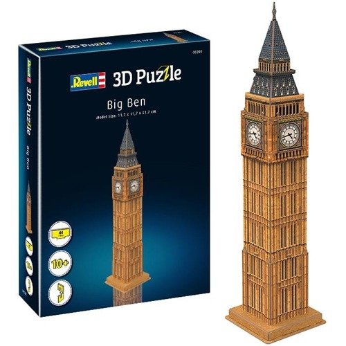 3D Puzzle - Big Ben ( 00201 ) - Revell - Merchandise - Revell - 4009803002019 - 