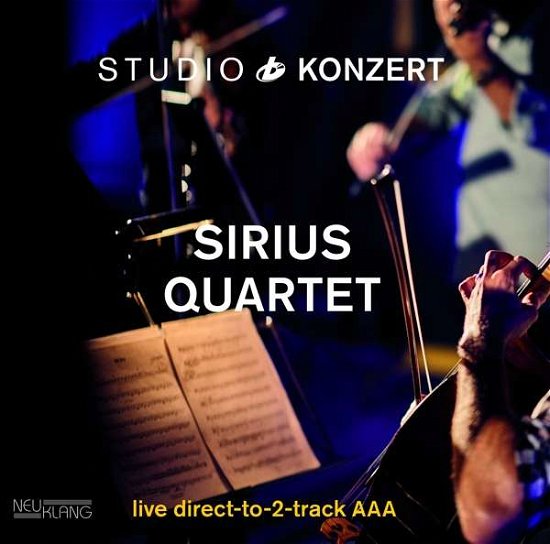 Cover for Sirius Quartet · Studio Konzert [180g Vinyl Limited Edition] (LP) [180 gram edition] (2019)