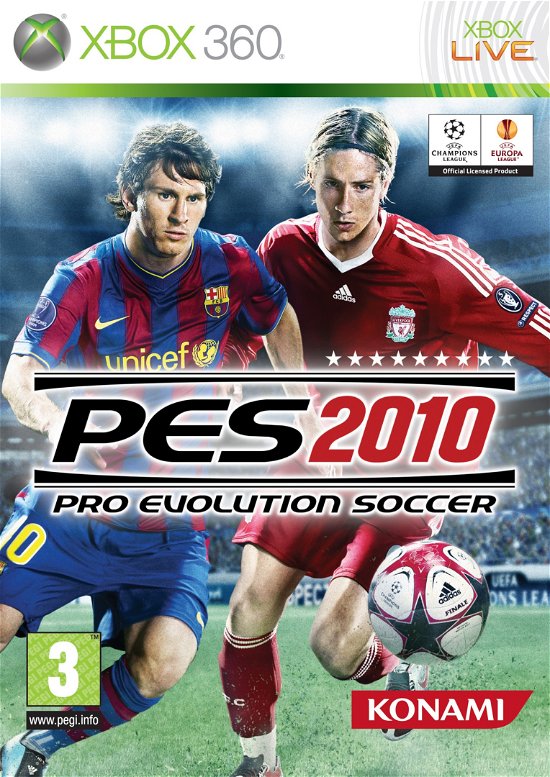 Cover for Spil-xbox · Spil-xbox - Pro Evolution Soccer 2010 (-) (XBOX) (2009)
