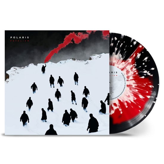 Cover for Polaris · Fatalism (LP) [Black, Red &amp; White Splatter edition] (2023)