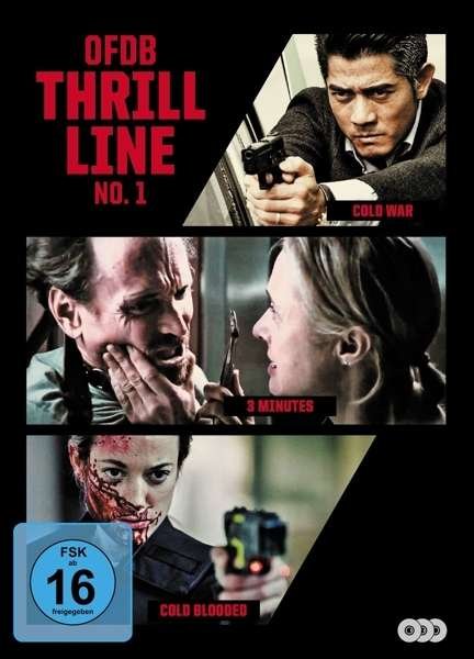 3 Minutes / Cold Blooded / Cold War (3dvds) (Import DE) - Ofdb Thrill Line No. 1 - Musiikki - ASLAL - OFDB FILMWORKS - 4250899991019 - 