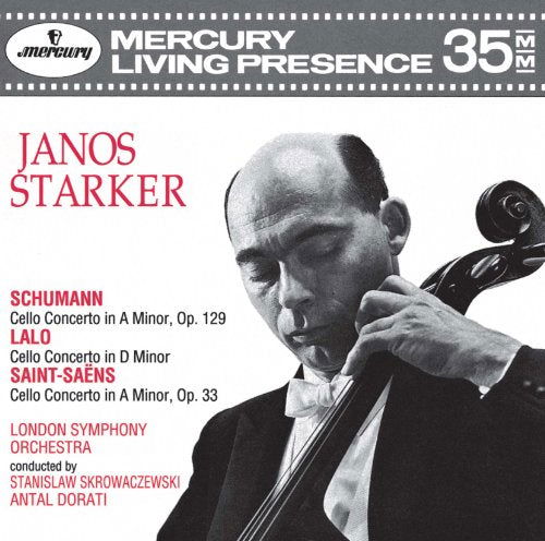 Cover for Janos Starker · Schumann, Lalo. Saintsaens: Cello Concertos * (CD) [Japan Import edition] (2024)