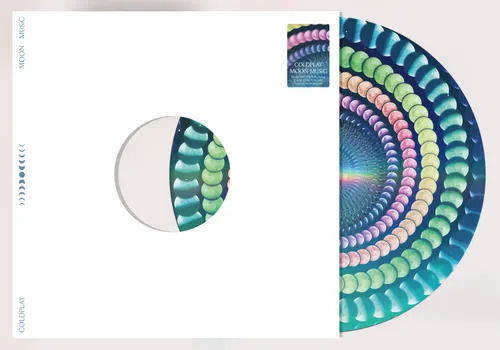 Cover for Coldplay · Moon Music (VINIL) [Indie Exclusive Zoetrope Vinyl edition] (2024)