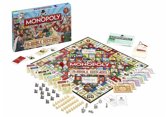 Cover for Winning Moves · Monopoly Horrible Histories (SPIEL)