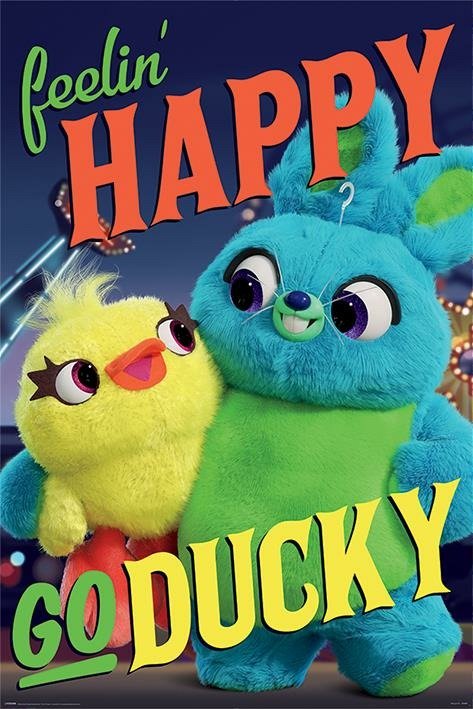 Toy Story 4 - Happy Go Ducky (Poster Maxi 61X91,5 Cm) - Disney: Pyramid - Koopwaar - Pyramid Posters - 5050574345019 - 