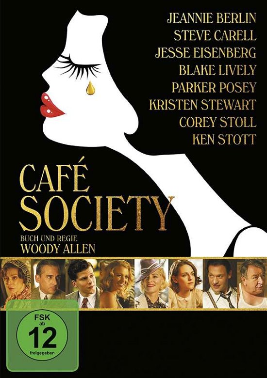 Cover for Jeannie Berlin,steve Carell,jesse Eisenberg · Café Society (DVD) (2017)