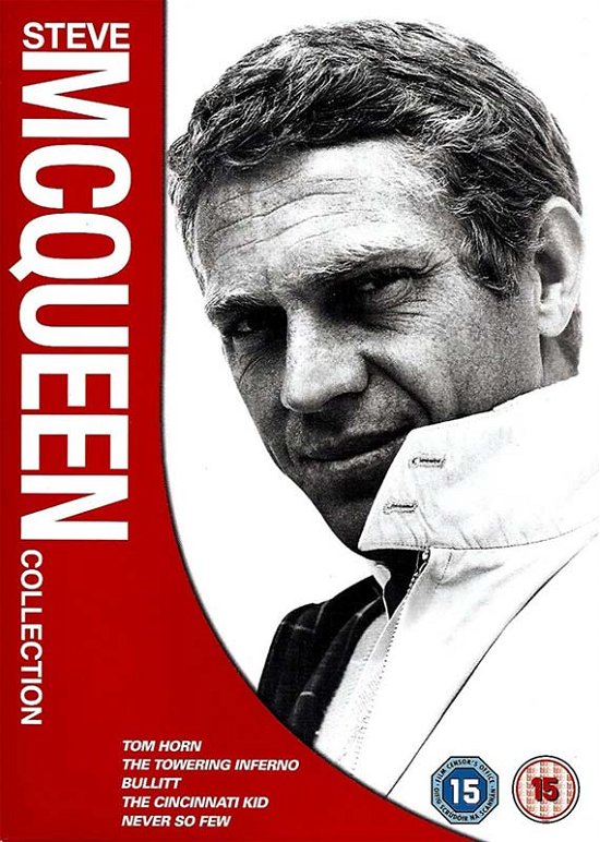 Cover for Steve Mcqueen Collection · Steve McQueen - Tom Horn / Towering Inferno / Bullitt / The Cinncinatti / Never So Few (DVD) (2013)