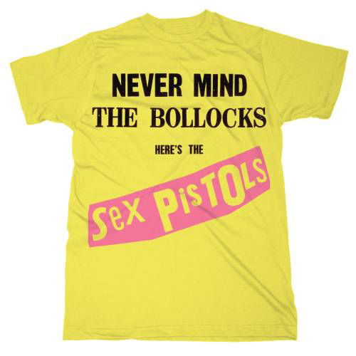 Cover for Sex Pistols - The · The Sex Pistols Unisex Tee: Never Mind the Bollocks (Kläder) [size L] [Yellow - Unisex edition]