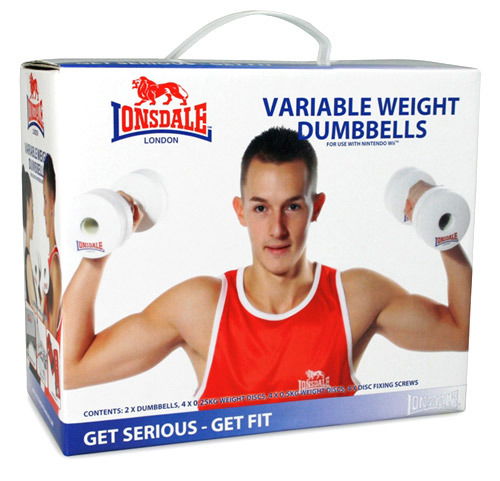 Cover for --- · Officially Licensed Lonsdale: Workout Dumbbells (Wii)