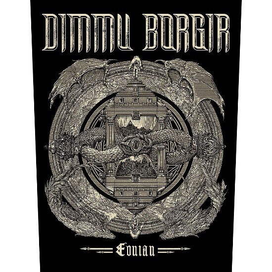 Cover for Dimmu Borgir · Dimmu Borgir Back Patch: Eonian (MERCH) [Black edition] (2019)