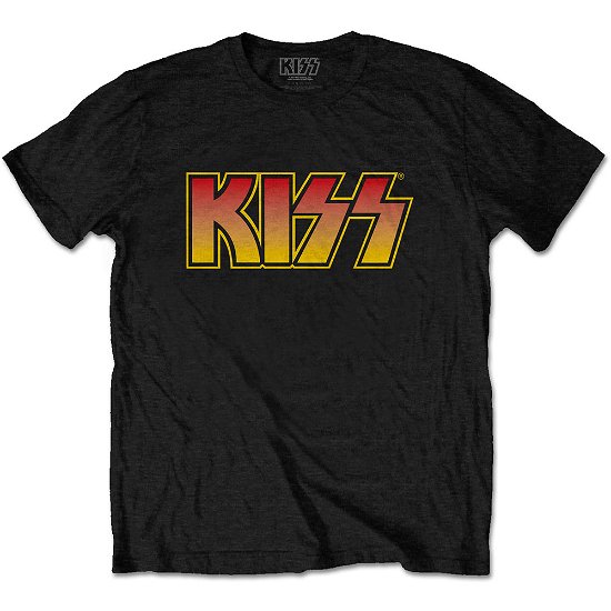 KISS Unisex T-Shirt: Classic Logo - Kiss - Koopwaar -  - 5056368614019 - 