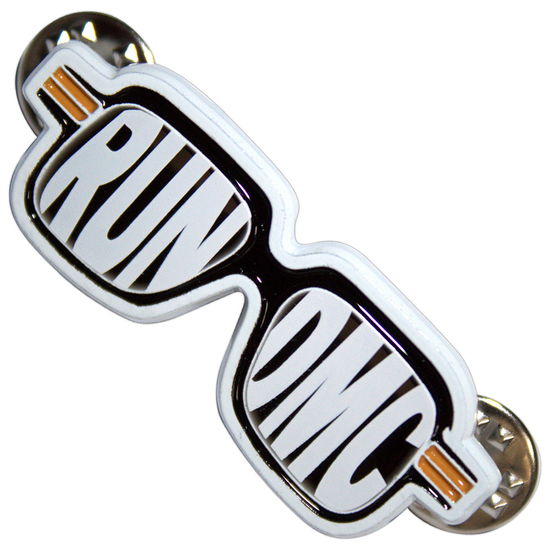 Run DMC Pin Badge: Glasses - Run DMC - Merchandise - - 5056821089019 - December 19, 2024